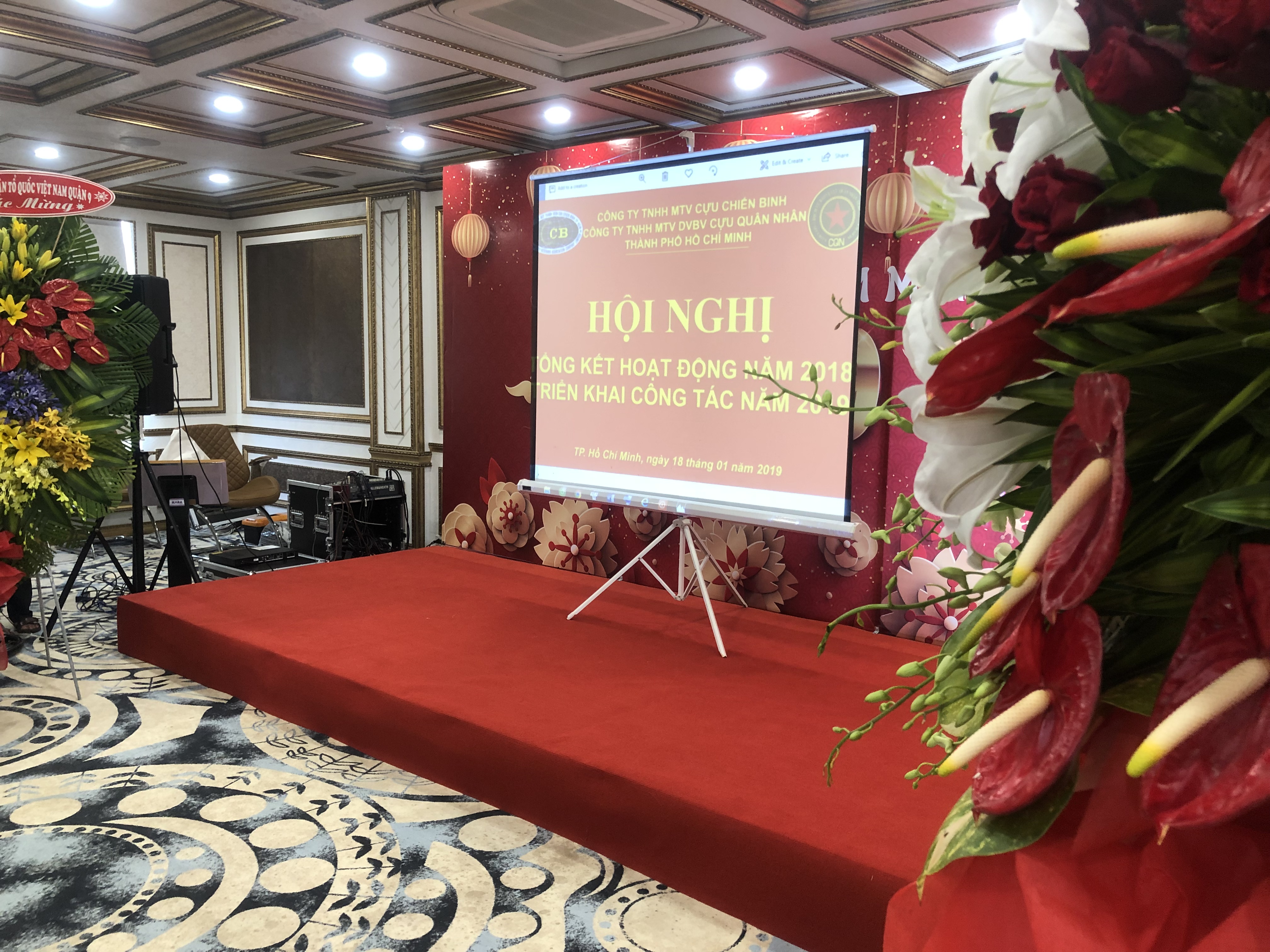 Hội nghị Tổng kết Công ty CCB, Công ty CQN năm 2018, Phương hướng hoạt động 2019.