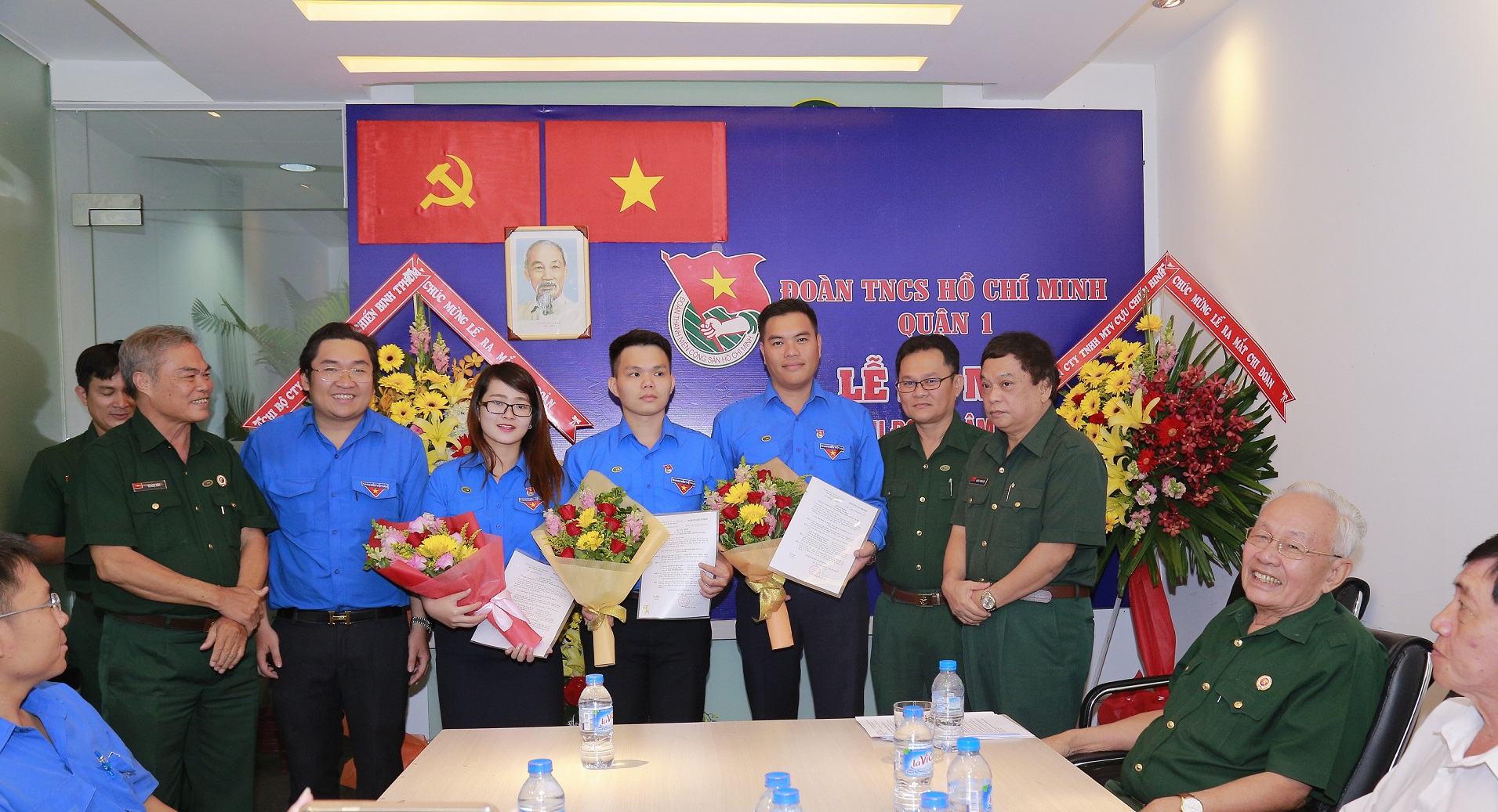 Lễ ra mắt Đoàn TNCS Hồ Chí Minh Công ty Cựu chiến binh TP.HCM